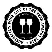 Award Winning Wine List